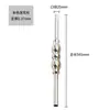 Acero Inoxidable 304 Pasamanos de Escalera Columna Pilar de Expansión de Agua Estilo Europeo Barandilla de Valla de Balcón Tubo de Flor Decorativo Accesorios de Columna Flor