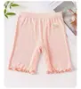 Pantalones cortos de seguridad finos de verano para niñas, mallas de baile de cintura alta que se pueden usar afuera