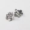 Broches para Ropa de Estilo Étnico con Símbolos de León y Longevidad, Broches de Mariposa Tradicionales Hanfu, Conectores para Pulseras DIY