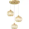 Lustre de restaurante 6 novas lâmpadas de luxo minimalista estilo italiano para mesa de ilha e mesa de jantar, luminárias Zhongshan, aço carbono