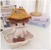 Solo Venta de RopaMuñeca de Vinilo con Colgante Dimoo Ropa de Pluto, Goofy y Pato Lucas Atuendos y Sombreros