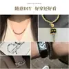 Una variedad de cuentas TISCO pulsera DIY cuentas redondas pequeñas cuentas para collar de cuentas las cuentas no se decoloran cuentas de acero de titanio cuentas sueltas