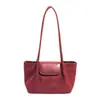 Elegante bolsa de mano estilo francés otoño 2026 de gran capacidad, bolso de hombro de nicho, alta moda, elegante, bolsa ligera para debajo del brazo