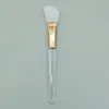Brocha Cuchillo Enmascarada de Silicona Cabeza Suave Palo Film de Silicona Película de Ajuste Salón de Belleza Spa Brocha para Barro Facial Brocha de Maquillaje