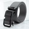 Cinturón de Lona para Hombre con Hebilla Automática para Exteriores, Cinturón de Nailon Engrosado Resistente al Desgaste, Cinturón Casual Duradero para Todo Fósforo, Nuevo Cinturón para Pantalones