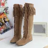 Botas longas de inverno tamanho 40-43 para mulheres