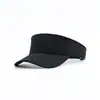 Gorra Visera de Algodón Puro con Bordado y Logo Termotransferido, Sombrero Solar para Deportes al Aire Libre, Gorra de Béisbol Directo del Fabricante