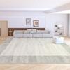 Alfombra para el Hogar Estilo Crema Alfombra de Dormitorio Alfombra Completa para Mesa de Café Terciopelo Anillado Resistente a la Suciedad Alfombra de Piso Fácil de Cuidar Alfombra para Sala de Estar Sofá