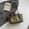 Verão 2026 Nova Bolsa Coreana Simples de Um Ombro Elegante da Moda Bolsa de Alto Valor para Trabalho Deslocamento Casual Bolsa de Axila