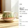 Colección de series de gatos y sandías pintadas a mano por Moji de juegos de té kung fu para uso doméstico, teteras, gaiwans, agarraderas y tazas de té