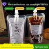 Bolsas de Medicina Chinesa Mais Vendidas, Bolsas Descartáveis para Dispensar Líquidos para Sopas e Medicamentos, Bolsas Transparentes Auto-Suportes com Bico para Chá de Ervas Líquido