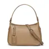 Bolsa Feminina de Couro de Vaca Camada Superior 2025 Nova Sensação de Alto Padrão Bolsa de Ombro Transversal Grande Capacidade Couro Genuíno Bolsa de Mão para o Dia a Dia Bolsa Feminina