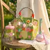 Caixa de Presente de Casamento Estilo Bolsa para Madrinhas, Caixa Vazia, Bolsa Tote Prática, Lembrancinha de Casamento, Toque de Luxo Nichado