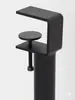 Soporte de Mesa Ajustable Telescópico de Metal con Abrazadera sin Taladro Soporte para Escritorio de Computadora Estructura de Hierro Barra de Escritorio Mostrador