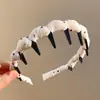 Diadema Retorcida Estilo Coreano para Niñas, Diadema de Lujo Ligero y de Alta Gama, Pinza Antideslizante para el Cabello de la Parte Superior Alta del Cráneo, Accesorios para el Cabello para Lavarse la Cara