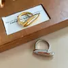 Pendientes y Anillos Minimalistas Brillantes con Forma de Lágrima, Estilo Básico con Diseño Único, Versátiles para el Uso Diario, Geniales y Discretos, Personalización en Lotes Pequeños