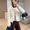 Chaqueta de plumón con capucha de plumón de pato blanco 95 para invierno cálido, ropa exterior corta colorida para otoño/invierno, tres pruebas, joroba pequeña, chaqueta de plumón práctica