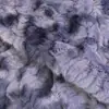 Tela Estampada Tie-Dye Degradado de Piel Sintética de Cabra Pequeña con Patrón de Visón Xiaomi para Cojines, Ropa y Bolsas