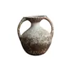 Jarrón de Cerámica Estilo Wabi-Sabi de Jingdezhen, Florero Hecho a Mano con Manchas Vintage, Adorno Decorativo para Hotel y Casa de Huéspedes con Flores Secas