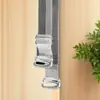Alças de Ombro Transparentes, Alças de Sutiã Invisíveis, Antiderrapantes, Alças Finas de Reposição Estendidas, Alças de Sutiã de Cristal de Alta Elasticidade com Fivela de Ajuste