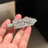 Nuevo Clip para el Cabello Sin Costuras con Pedrería Estilo Coreano para Mujeres Flequillo Lateral Pelos Sueltos Pasador Dulce Temperamento Versátil Pinza de Pato Accesorios para el Cabello