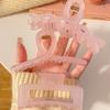 Pinza Rosa para Agarrar el Cabello de Niña Coreana al por Mayor Pinza Grande para la Parte Trasera de la Cabeza Femenina Nuevo Pinza de Tiburón Linda para Niña Dulce Adorno para la Cabeza