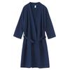 Bata de Noche Estilo Coreano para Celebridades de Internet para Mujer, Bata de Baño Waffle Delgada Transpirable de Verano, Ropa de Dormir para Mujer, Bata de Baño para Spa Sauna, Absorbente