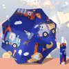 Sombrilla Paraguas de Doble Uso de Astronauta Espacial, Paraguas Automático Plegable para Mujer, Gama Alta, Protección UV, Protección Solar