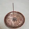 Placa Aromática Retro de Dragón y Fénix de Gran Tamaño Diámetro 15 cm Soporte de Aroma para Uso Doméstico Interior Varilla de Aroma Estufa de Sándalo