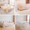 Funda Protectora contra Polvo para Dormitorio Funda Desechable para Cama para el Hogar Película Plástica a Prueba de Polvo para Renovación Cubierta Transparente para Dormitorio a Prueba de Polvo