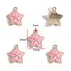 Pingentes Mistos de Animais Marinhos, Concha de Pérola, Estrela-do-Mar para DIY em Pulseira, Colar, Brinco, Decoração, Charms W536