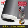 Suministro de tela ignífuga de fibra de vidrio resistente a la corrosión, tela ignífuga de doble cara de 3 mm, pared vertical vertical flexible para bloqueo de humo