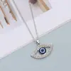 Variedad Transfronteriza de collar de aleación Ojo del Diablo colgante ojo de Turquía accesorios fabricantes venta al por mayor