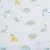 Capa para bolsa de roupas de algodão estampado, malha de algodão classe A para bebês, 300 peças, estampado, dupla face