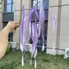 Coração de 4 pontas Fio de feijão verde Flores Artificiais Casamento Decoração de Casa Flores Falsas Atacado