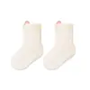 Calcetines para Bebé Estilo Verano Malla Transpirable Calcetines Infantiles de Media Pantorrilla Sin Costuras Algodón Peinado Calcetines para Niños con Correas de Oreja Clase A