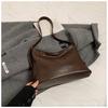 Bolso Tote Vintage de Gran Capacidad para Mujer Estilo Nuevo 2026, Estilo Perezoso Casual, Bolso Cruzado de Hombro de Cuero Suave de Nicho, Moderno