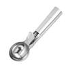 Colher de Sorvete de Aço Inoxidável de Uso Duplo, Colher de Sorvete, Pegador de Sorvete Multifuncional, Colher de Sorvete e Frutas