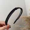 Corea del Sur Dongdaemun Temperamento Simple Nudo Temperamento Aro para Cabello Fino Elegante de Alta Gama Combinable para Exterior Diadema de Presión para Cabello Accesorios para el Cabello