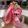 Llavero de Stitch Muñeco de Plástico Suave Llavero para Coche Colgante Lindo de Stitch Regalo de Cumpleaños para Pareja Venta al por Mayor