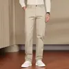 Pantalones de Hombre de Alta Calidad Rectos Holgados Otoño 2026 Nuevos Pantalones Casuales para Hombre Resistentes a las Arrugas Pantalones Formales para Hombre de Mediana Edad Venta al Por Mayor