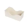 Plato para huesos para mesa de comedor en casa, plato de desperdicios reutilizable, plato creativo para snacks de frutas y nueces con base, plato de almacenamiento