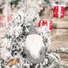 Decorações de Natal Estilo Criativo Europeu e Americano Sem Rosto Velho Pé Pendurado Boneca Rudolph Doll Pingente Árvore de Natal