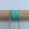 Em estoque corda de poliéster 2mm com núcleo torcido, corda de guarda-chuva mesclada, puxador de bolsa, tecelagem manual, corda para pendurar DIY, decoração de cauda de puxar à prova de vento, pingente de gota