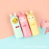 Batom tubo de batom tubo vazio mancha fofo desenho animado alpaca tubo de batom casca vazia feito à mão diy