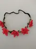 Guirlanda de Flores de Rosa para Cabelo Faixa de Cabelo de Noiva Faixa de Cabelo de Rosa Coreana Rose Flower Hair Band AliExpress/Amazon/ebay