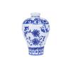 Pingente de Árvore de Natal Jingdezhen Decoração de Porcelana Azul e Branca Pingente Pequeno Vaso de General Vaso Pequeno Retrô Ornaments de Vento Criativos