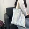 Bolsa de Lona Bordada Estilo Chinês 2026 Artística Fresca Fada Bolsa de Ombro Tote Mochila de Grande Capacidade para o Dia a Dia