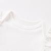 Roupas Infantis de Primavera e Outono Dia dos Namorados Roupas para Recém-Nascidos Conjunto de Macacão com Chapéu e Saia para Bebê Menina