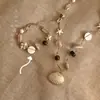 Hecho a mano~Collar para Mujer, Cadena para Clavícula Estilo Resort Costero Primavera y Verano, Accesorios Estilo Bohemio
